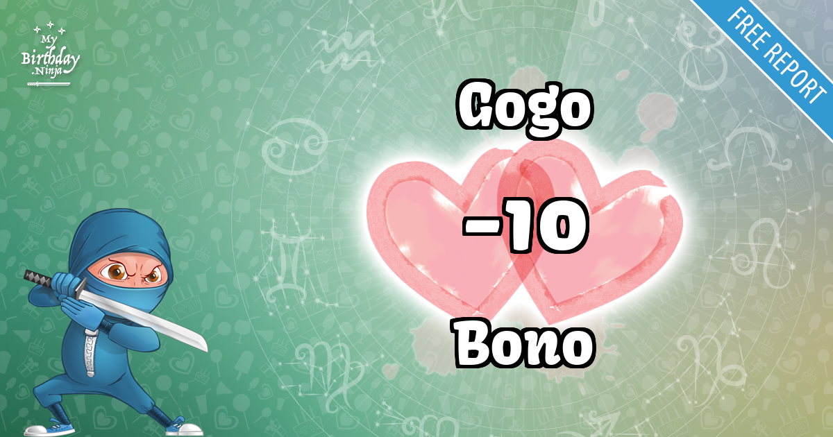 Gogo and Bono Love Match Score