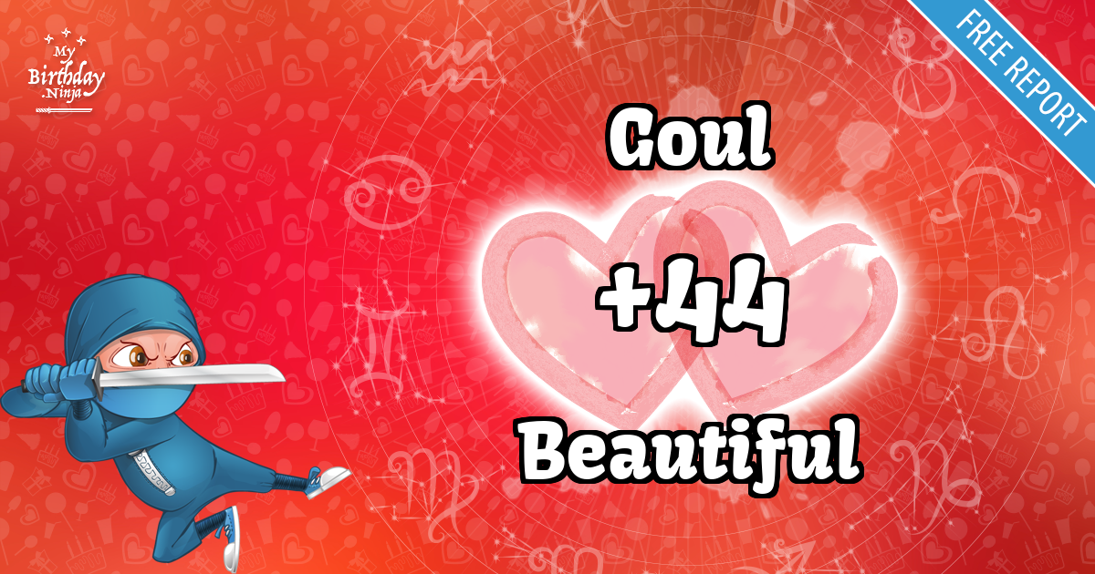 Goul and Beautiful Love Match Score