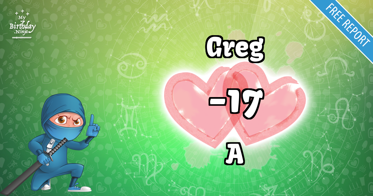 Greg and A Love Match Score