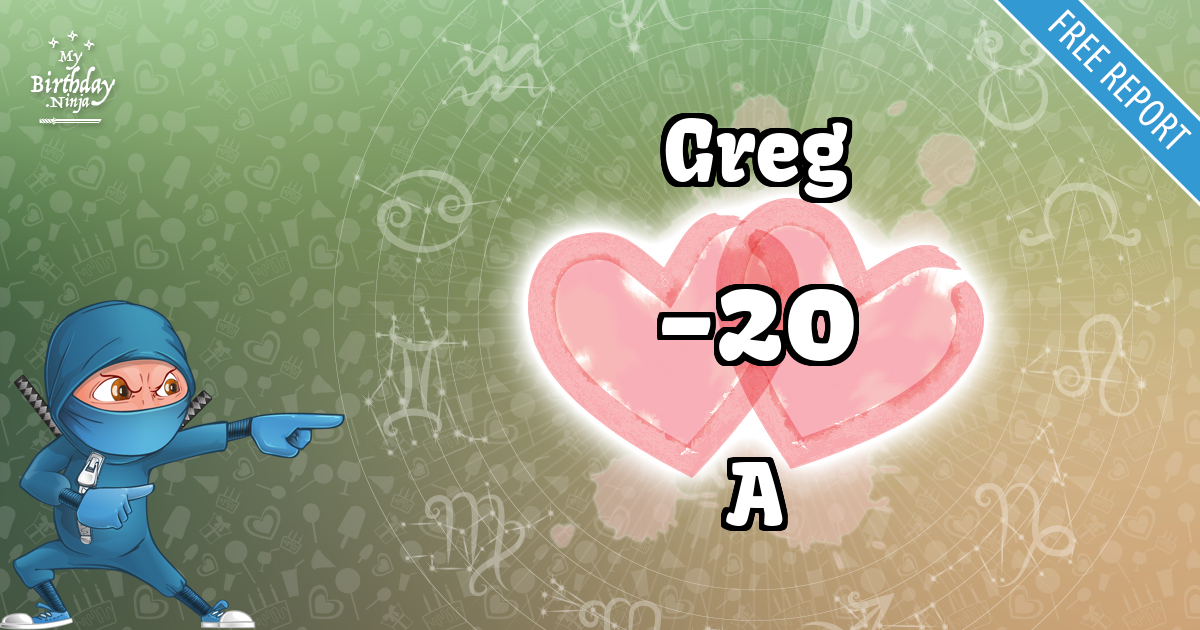 Greg and A Love Match Score