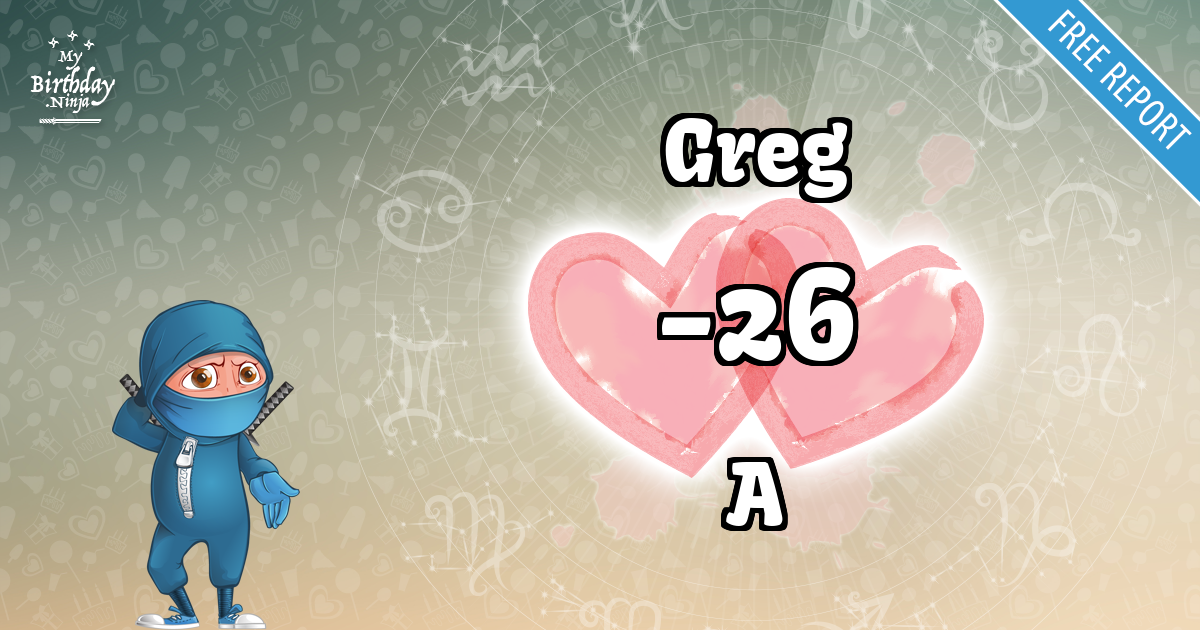 Greg and A Love Match Score