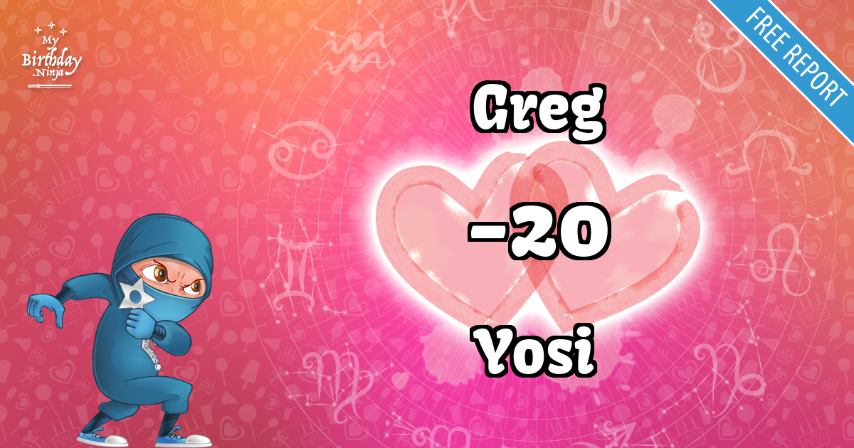 Greg and Yosi Love Match Score