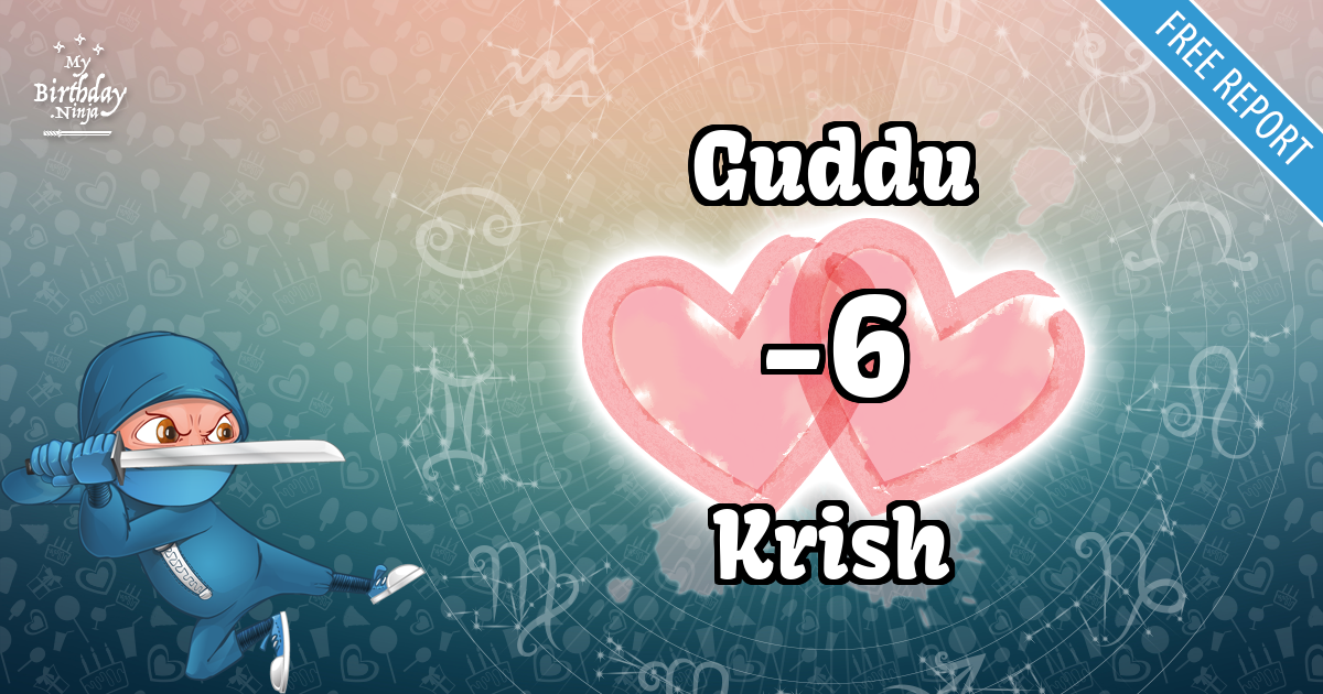 Guddu and Krish Love Match Score