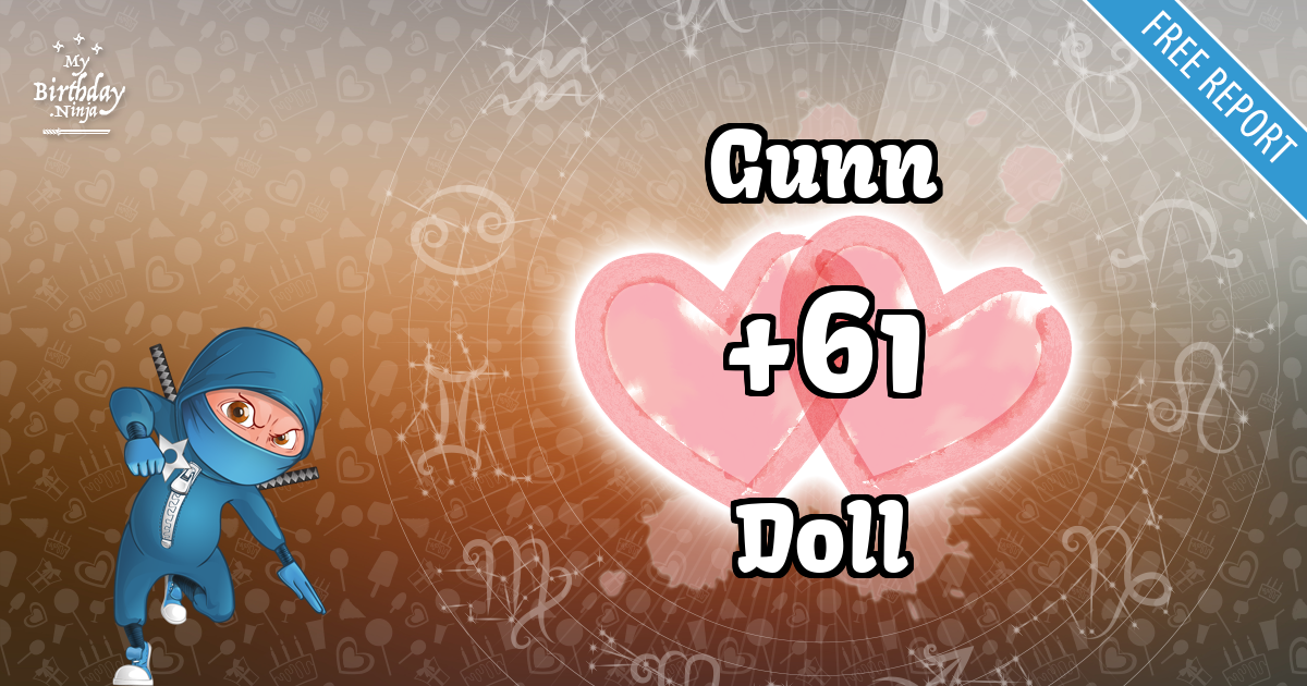 Gunn and Doll Love Match Score
