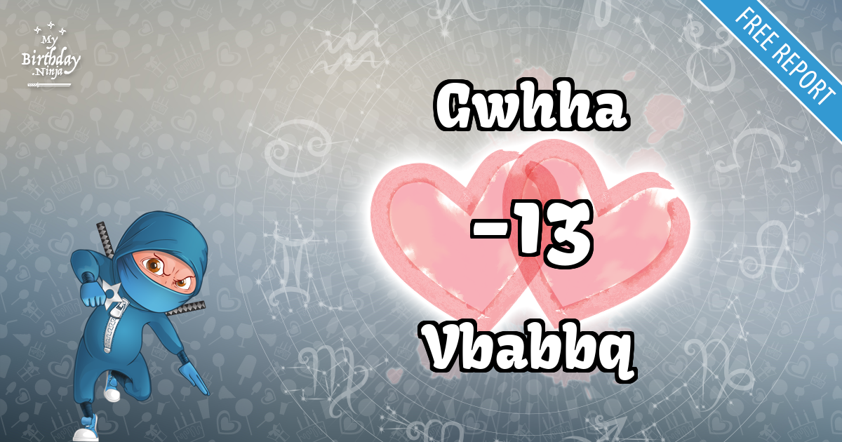 Gwhha and Vbabbq Love Match Score