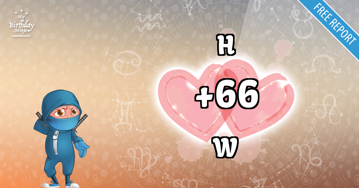 H and W Love Match Score