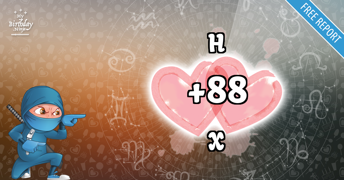 H and X Love Match Score
