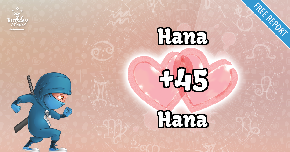 Hana and Hana Love Match Score