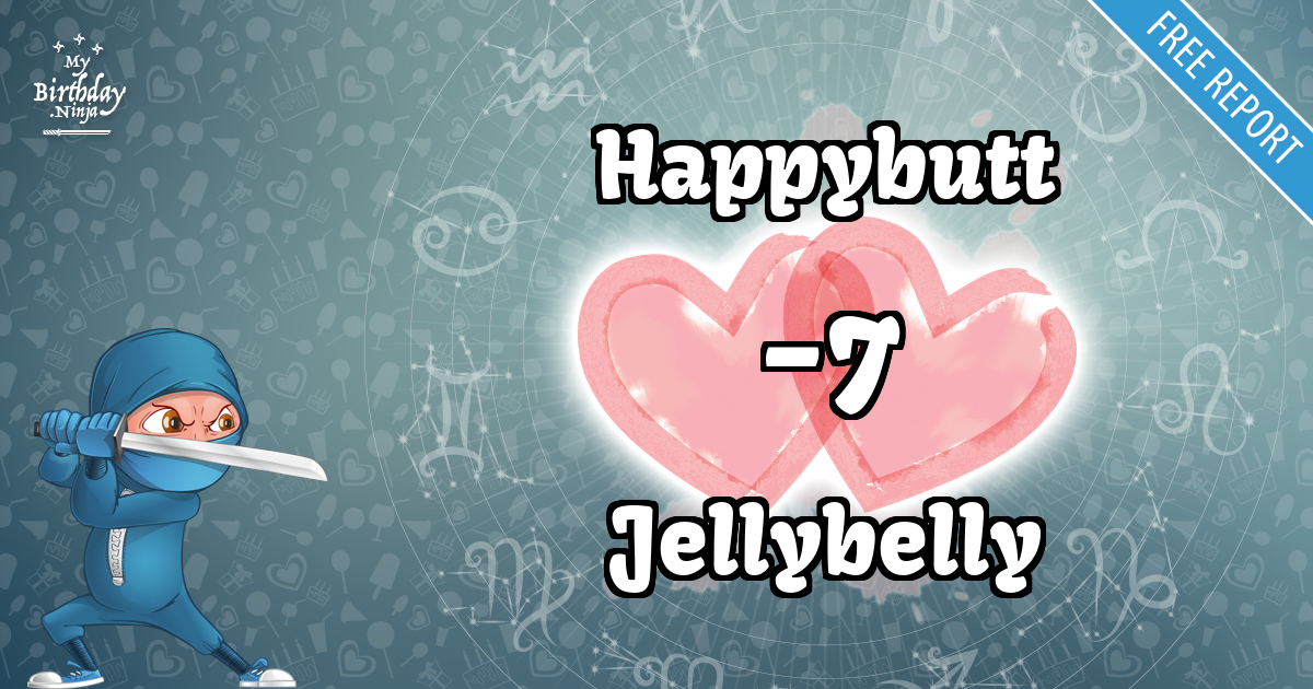 Happybutt and Jellybelly Love Match Score