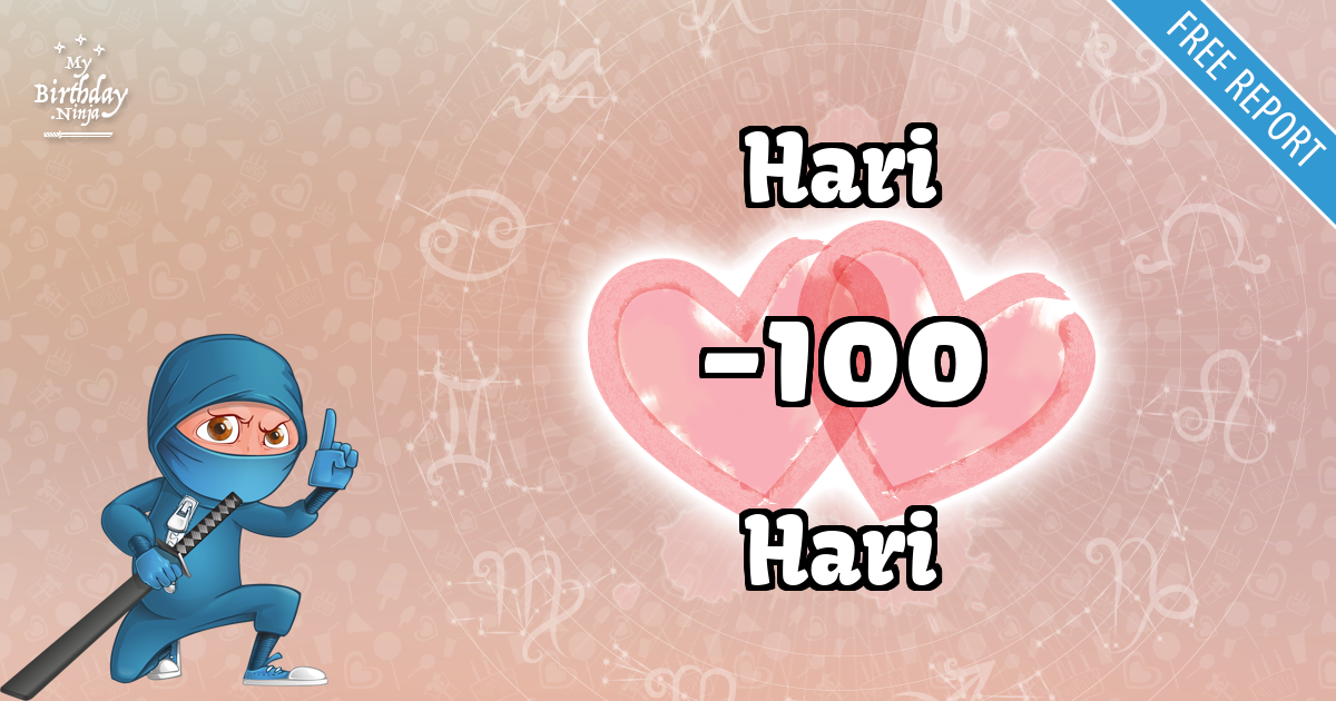 Hari and Hari Love Match Score