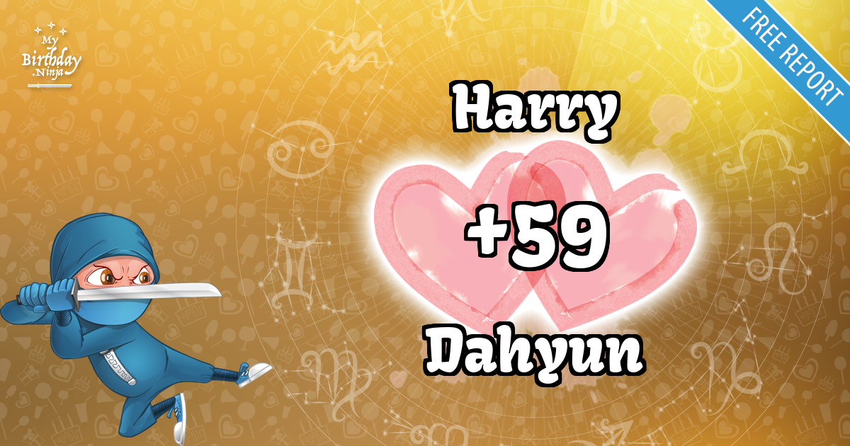 Harry and Dahyun Love Match Score