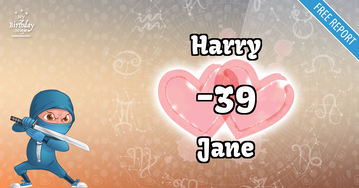Harry and Jane Love Match Score