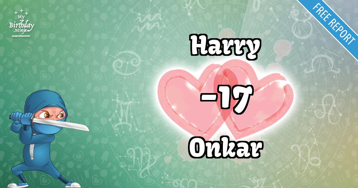 Harry and Onkar Love Match Score