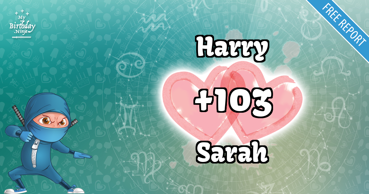 Harry and Sarah Love Match Score