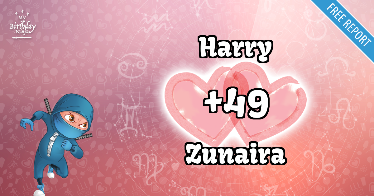 Harry and Zunaira Love Match Score