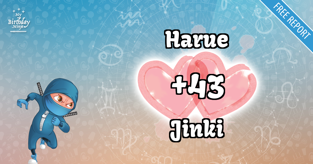 Harue and Jinki Love Match Score