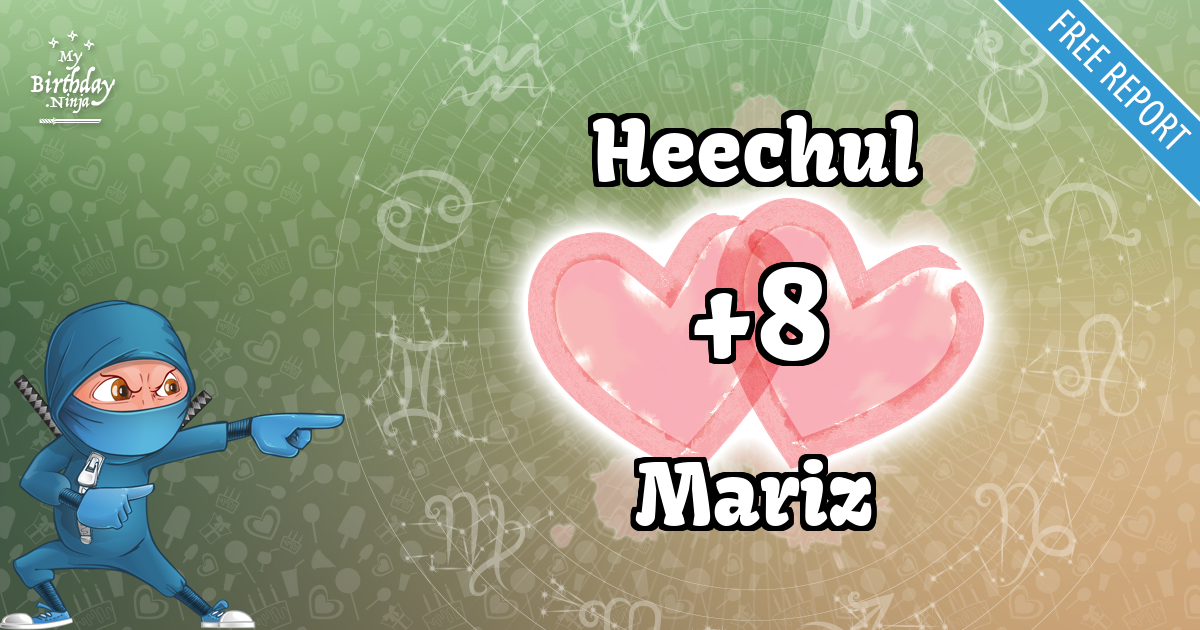 Heechul and Mariz Love Match Score