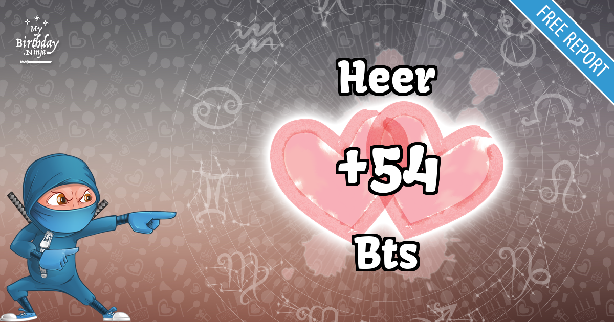 Heer and Bts Love Match Score