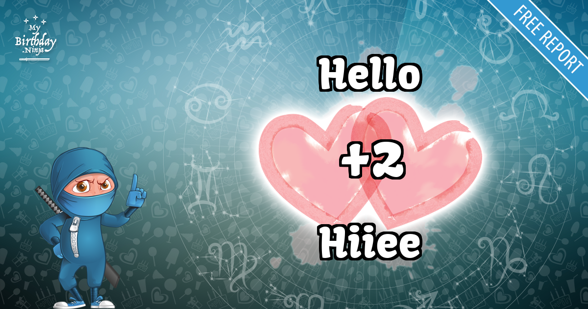 Hello and Hiiee Love Match Score
