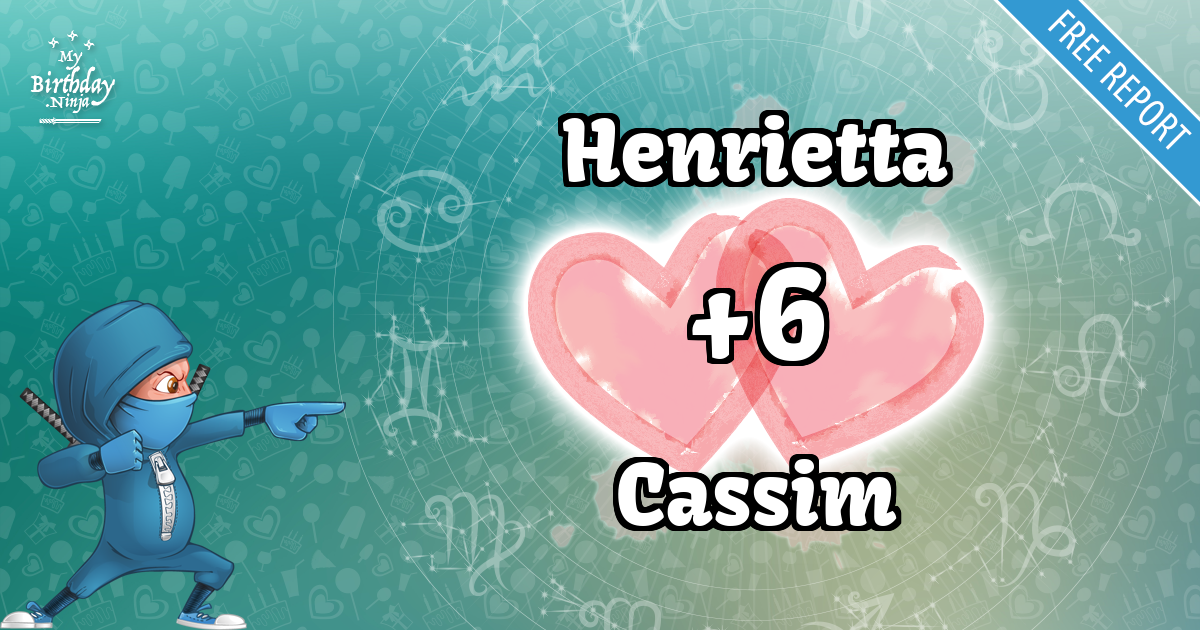 Henrietta and Cassim Love Match Score