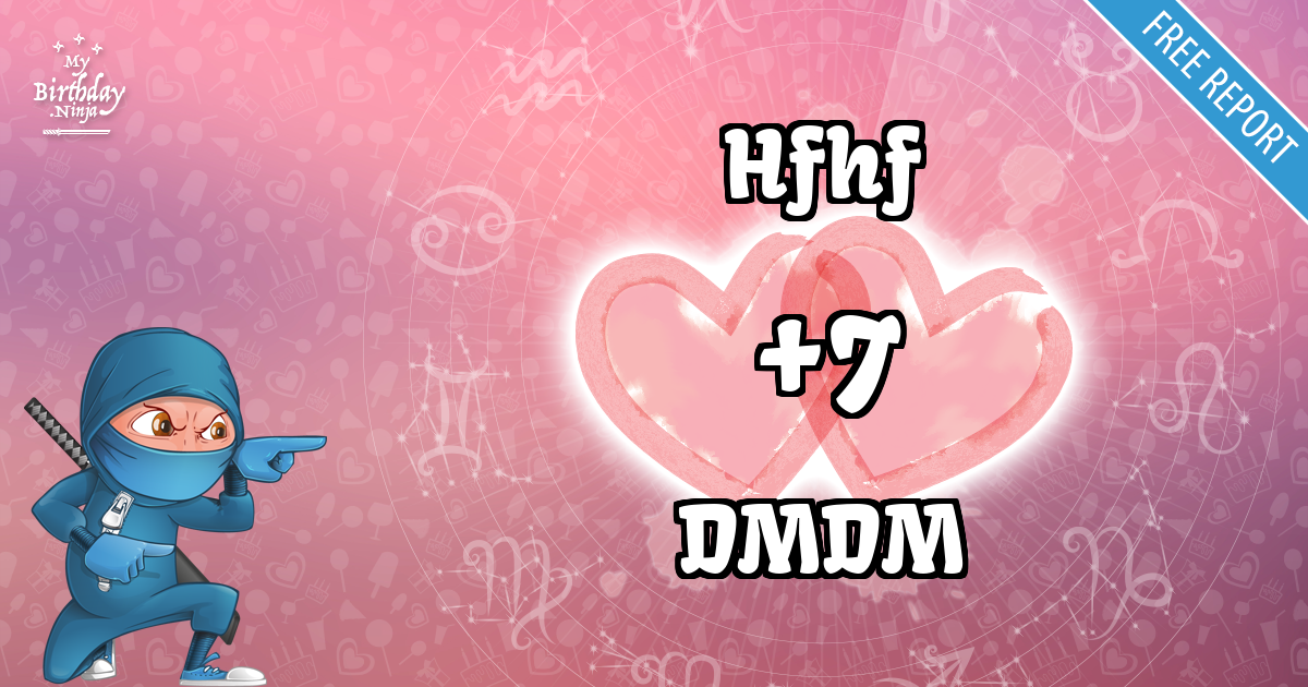 Hfhf and DMDM Love Match Score