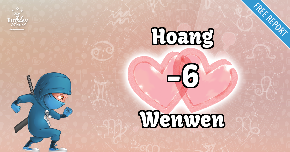 Hoang and Wenwen Love Match Score