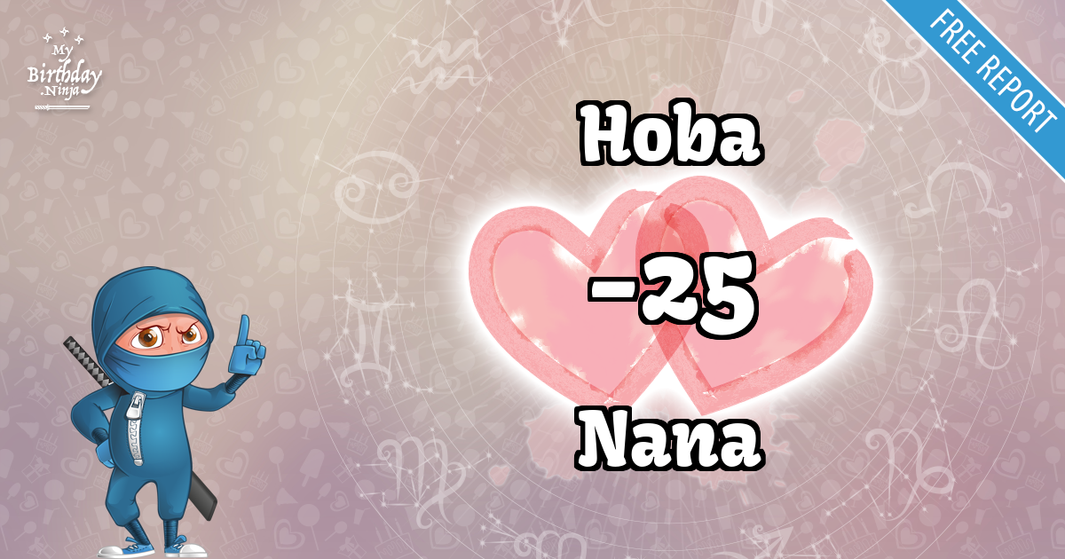 Hoba and Nana Love Match Score