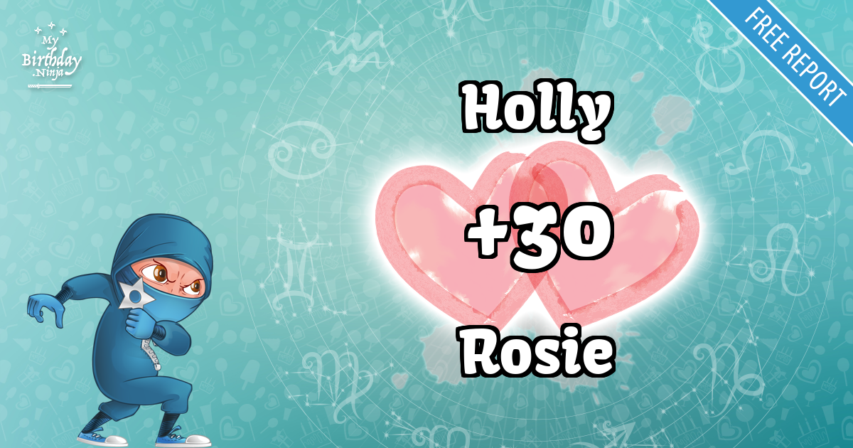 Holly and Rosie Love Match Score