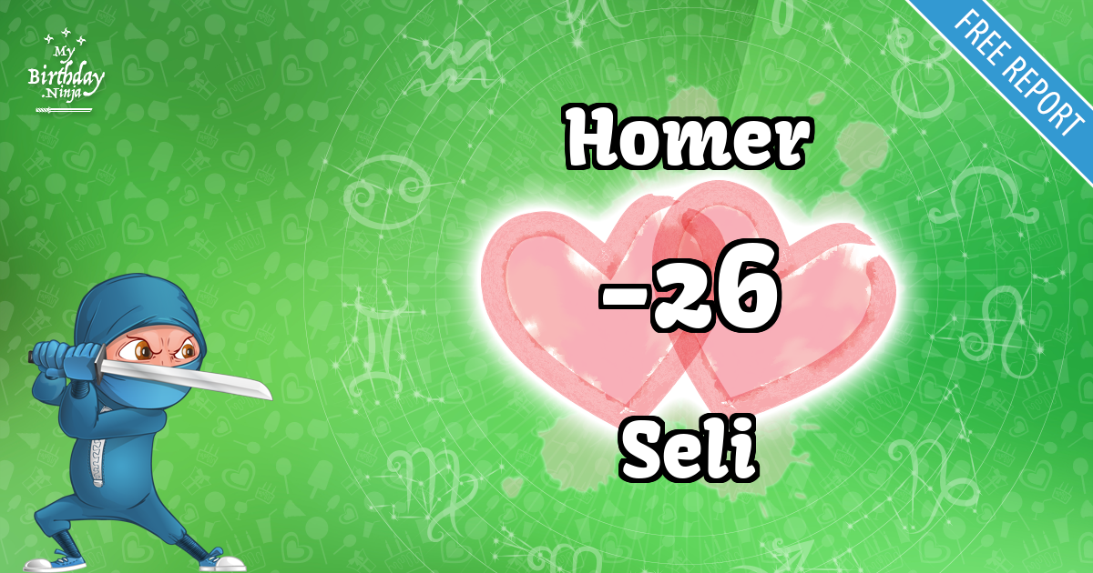 Homer and Seli Love Match Score