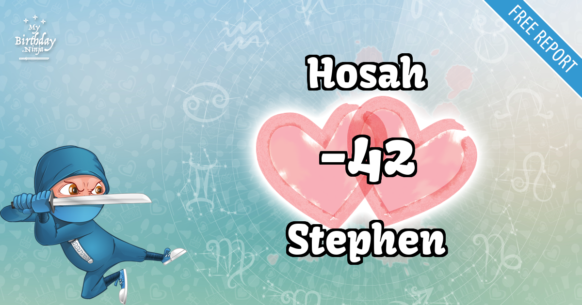 Hosah and Stephen Love Match Score
