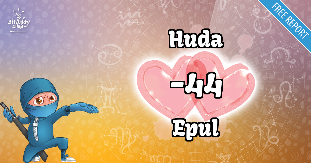 Huda and Epul Love Match Score