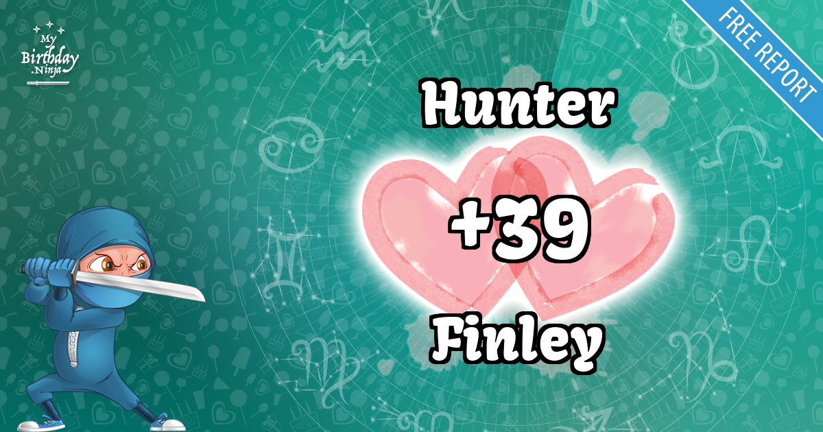 Hunter and Finley Love Match Score