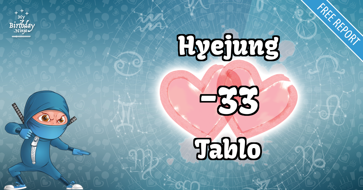 Hyejung and Tablo Love Match Score