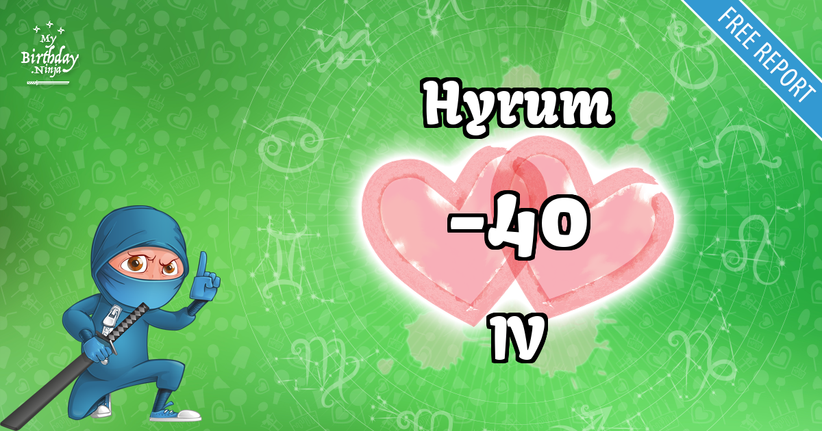 Hyrum and IV Love Match Score