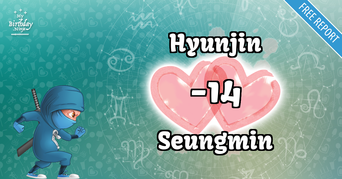 Hyunjin and Seungmin Love Match Score