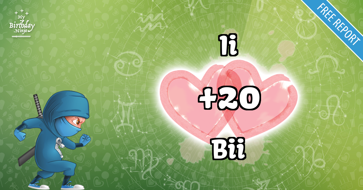 Ii and Bii Love Match Score