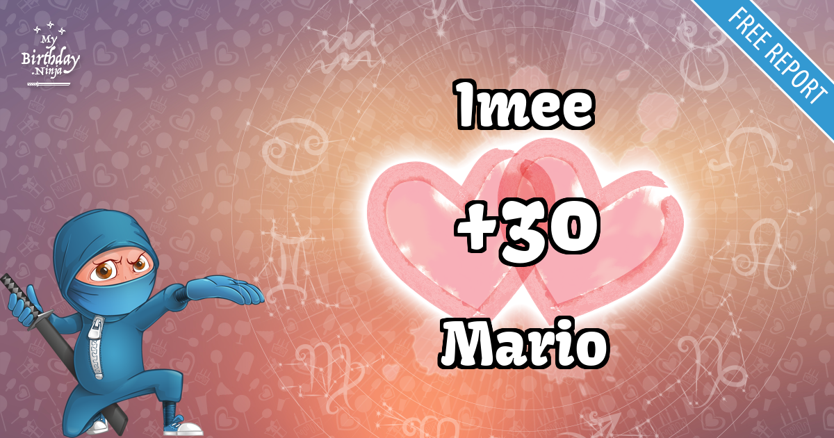 Imee and Mario Love Match Score