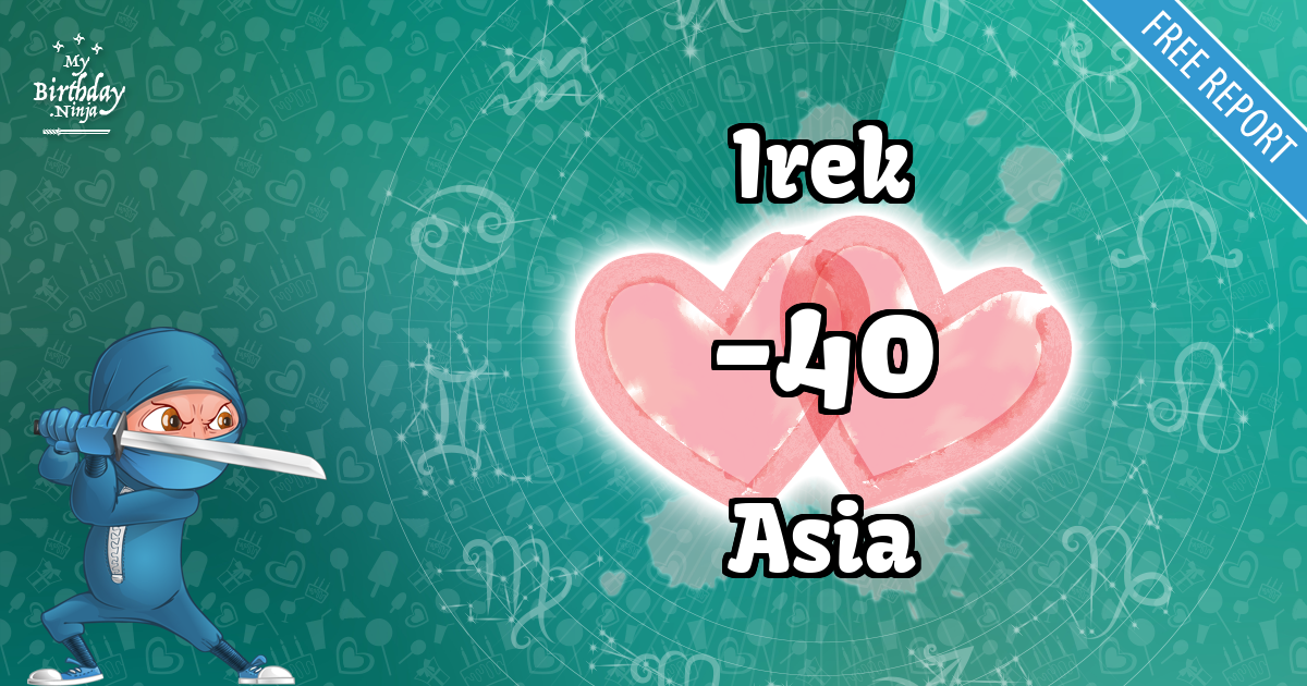 Irek and Asia Love Match Score