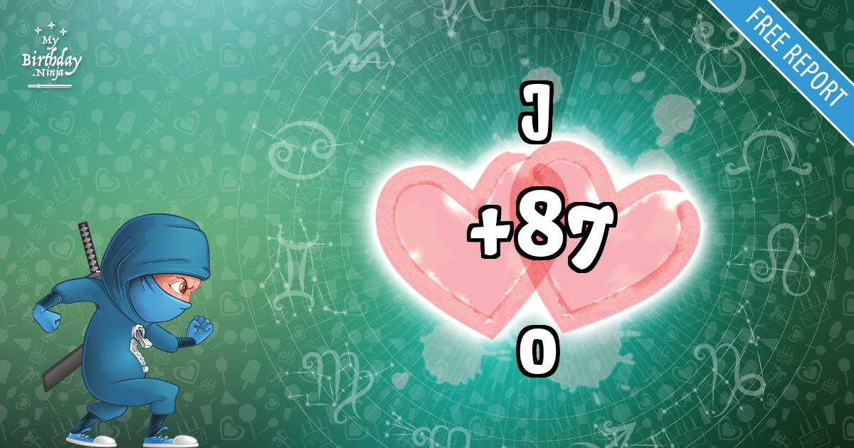 J and O Love Match Score