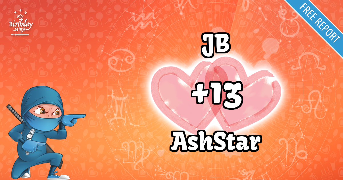 JB and AshStar Love Match Score