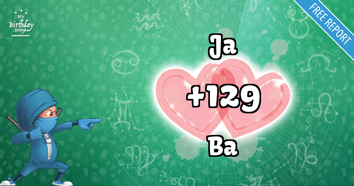 Ja and Ba Love Match Score