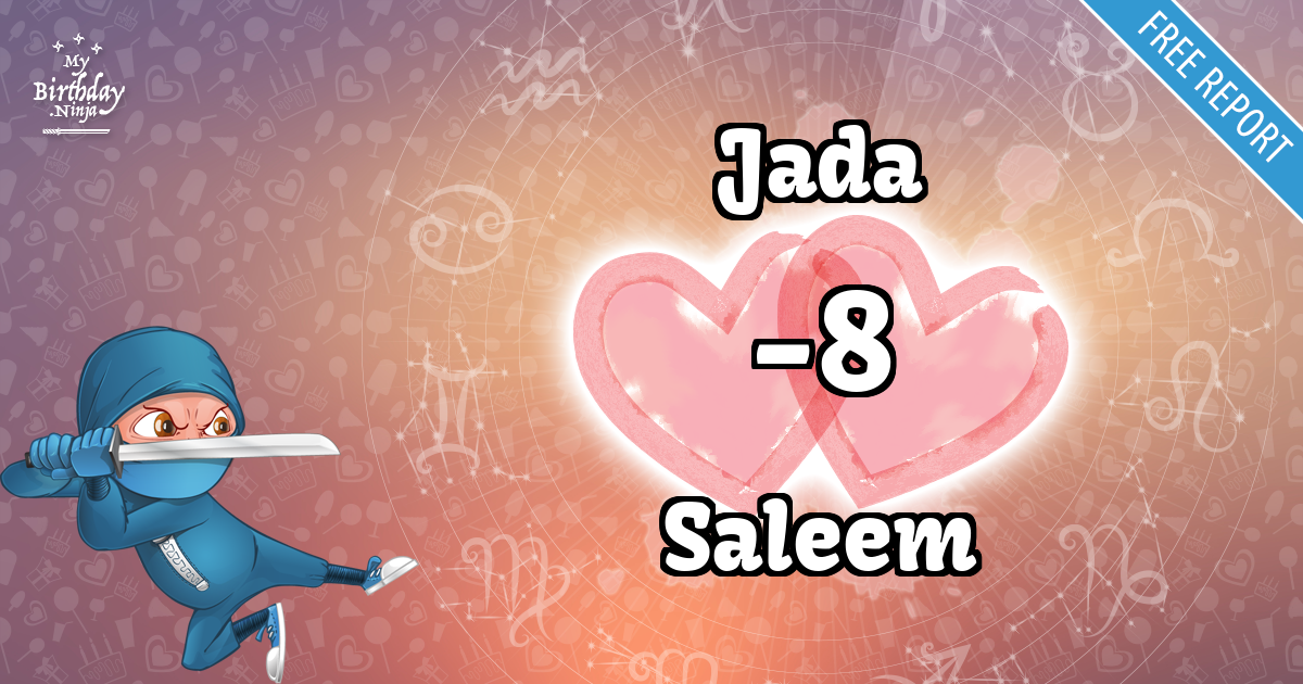 Jada and Saleem Love Match Score