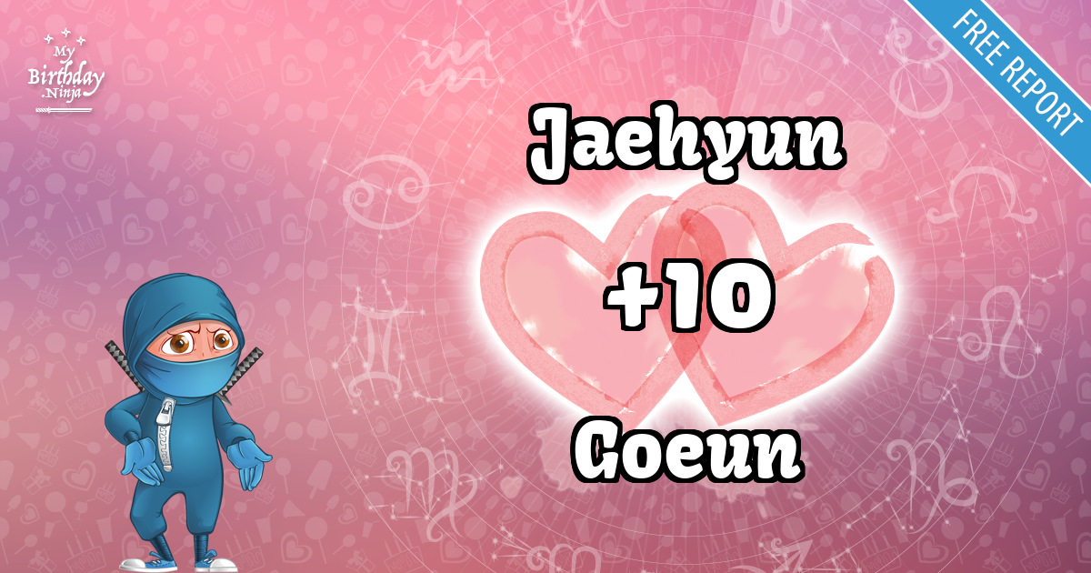 Jaehyun and Goeun Love Match Score