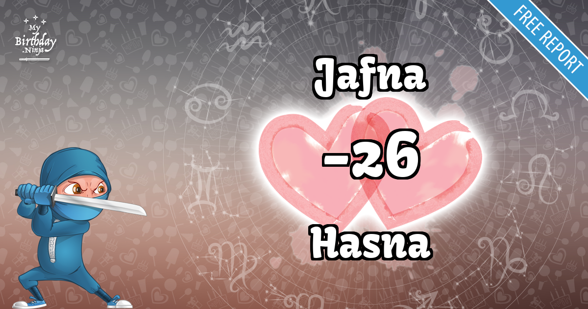 Jafna and Hasna Love Match Score
