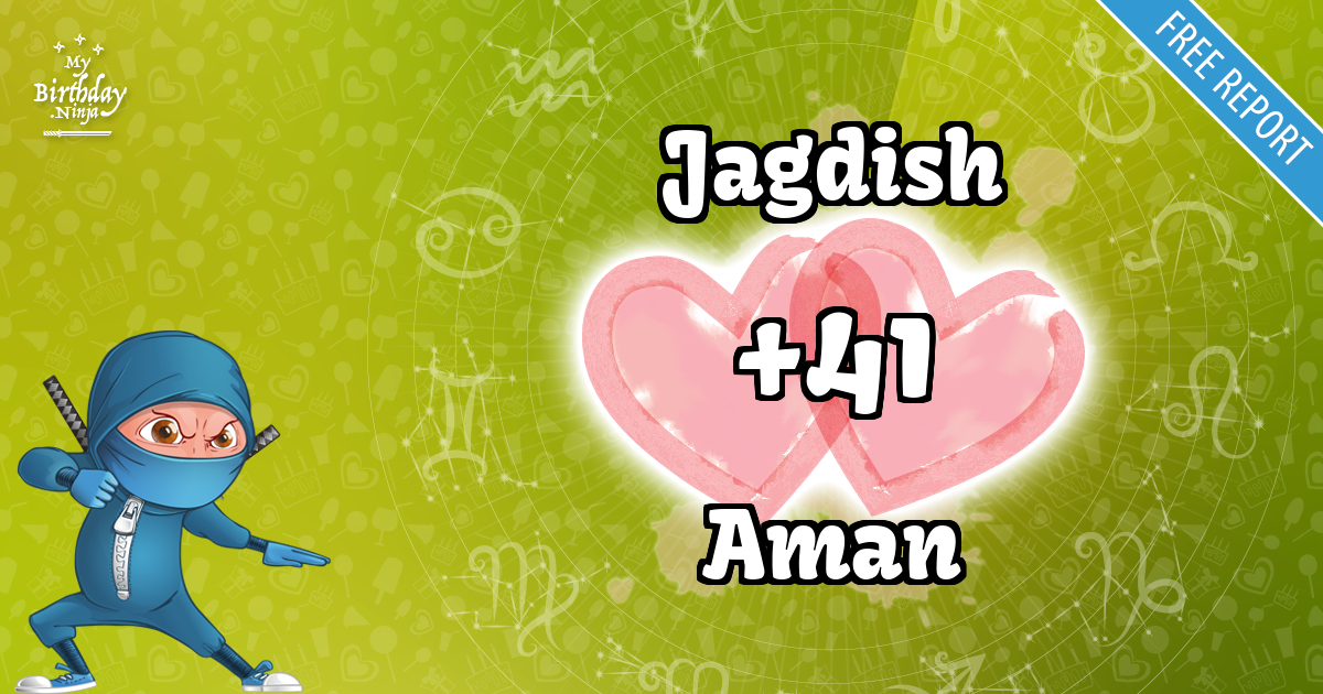 Jagdish and Aman Love Match Score