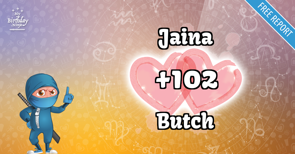 Jaina and Butch Love Match Score
