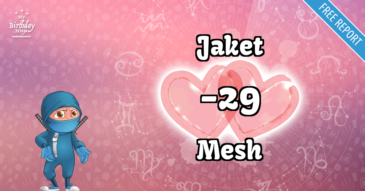 Jaket and Mesh Love Match Score