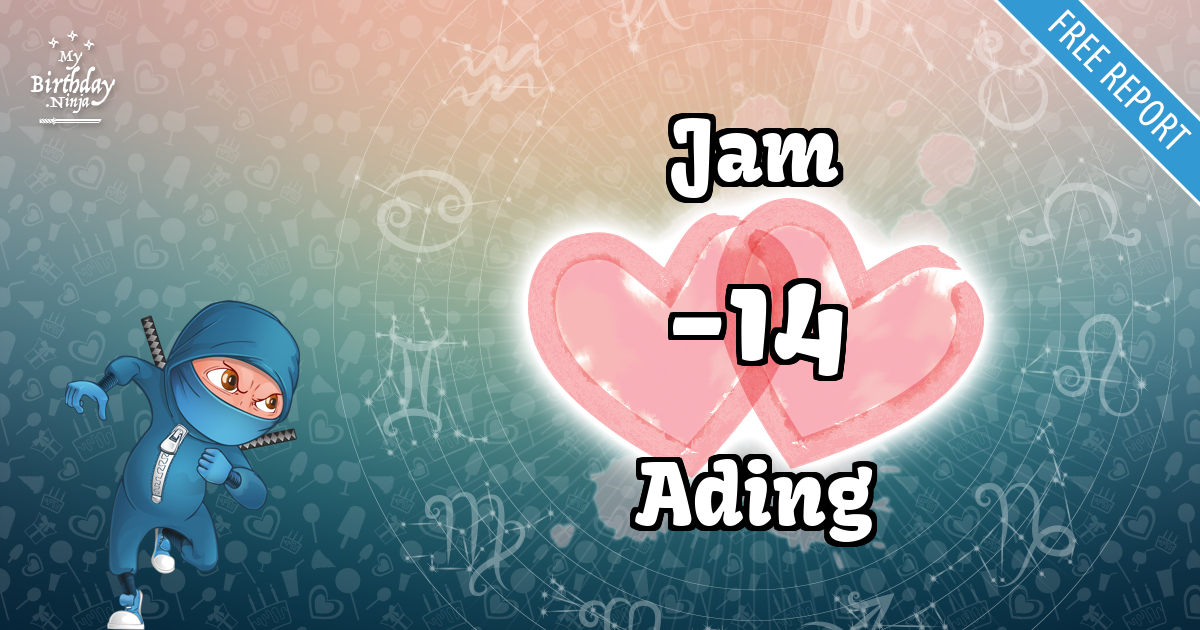 Jam and Ading Love Match Score