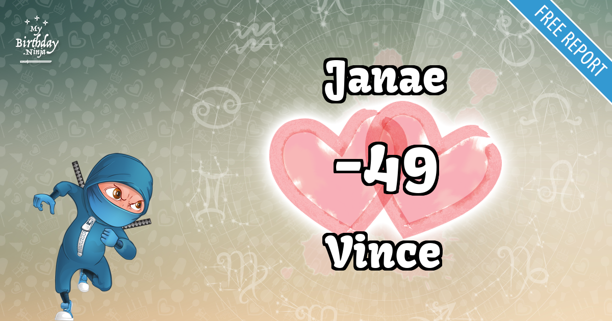 Janae and Vince Love Match Score