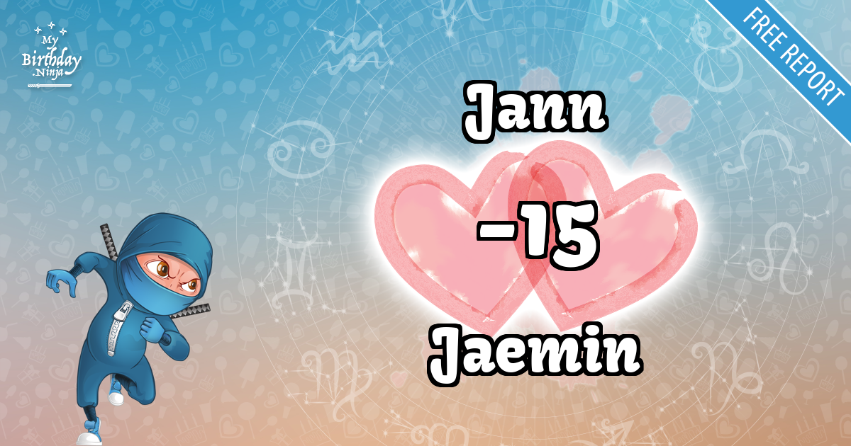 Jann and Jaemin Love Match Score